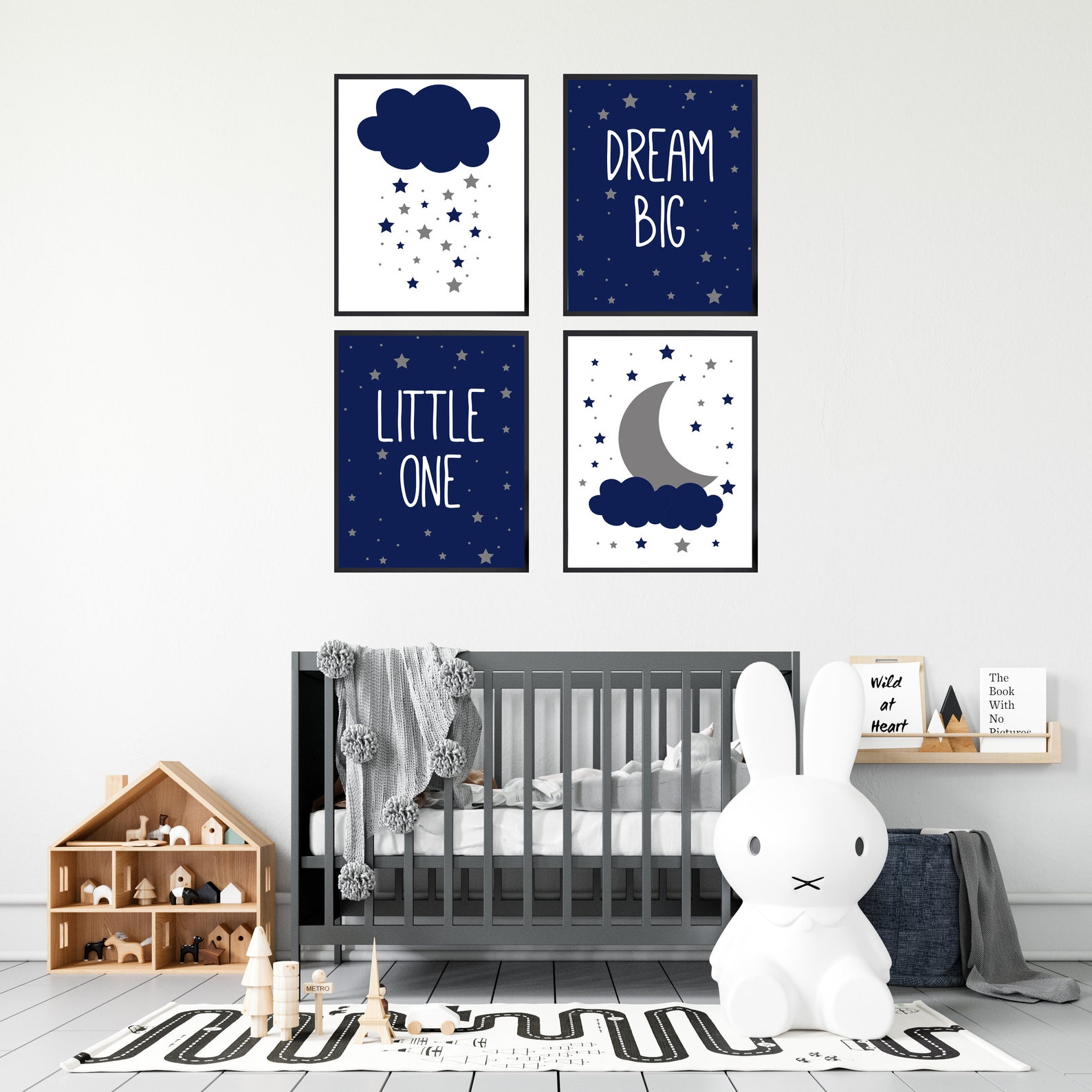 Boys Printable Wall Art Set for Nursery Decor Digital - Etsy