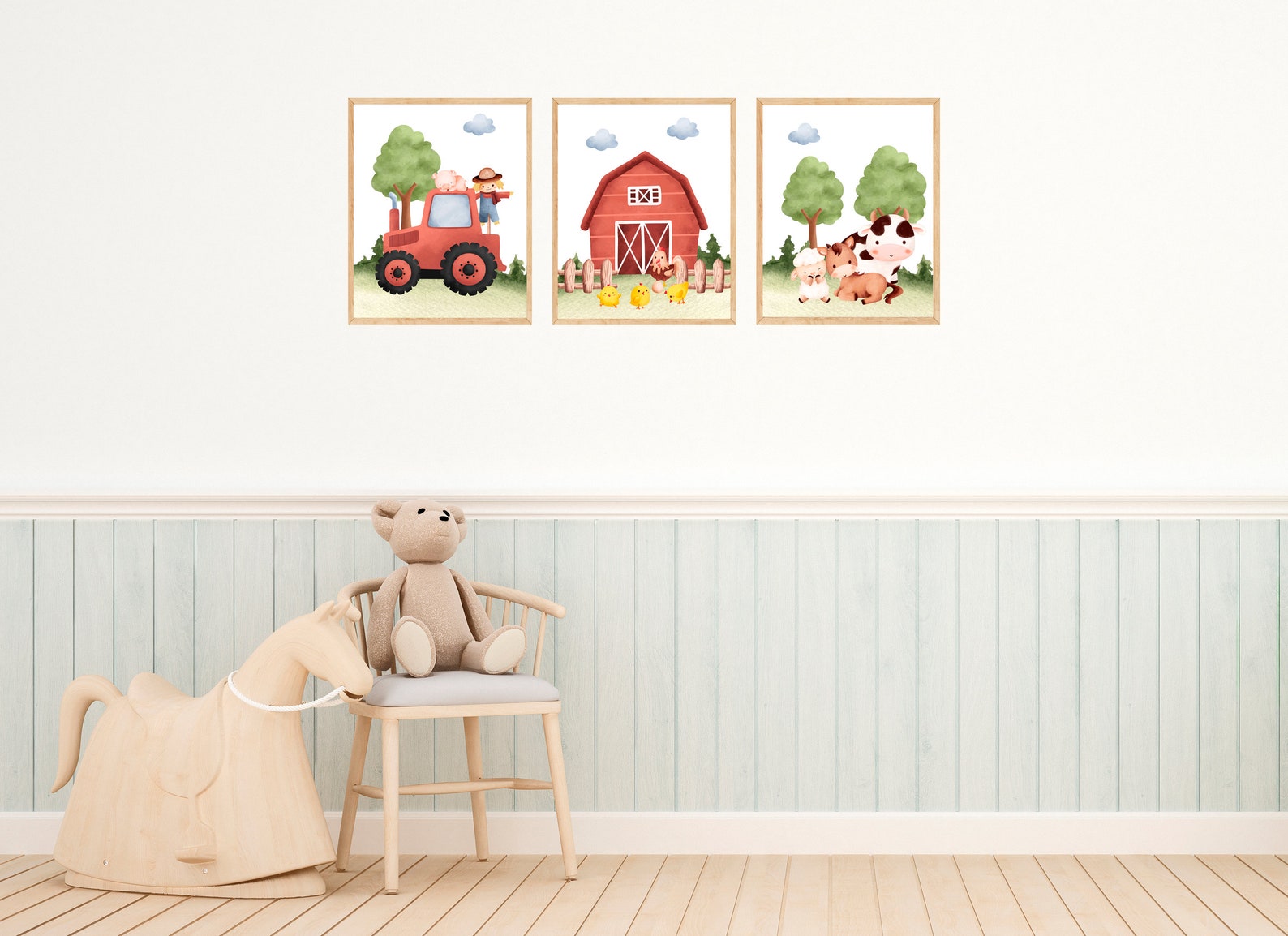 Farm Animal Printable Wall Art Digital Download Farm Wall - Etsy
