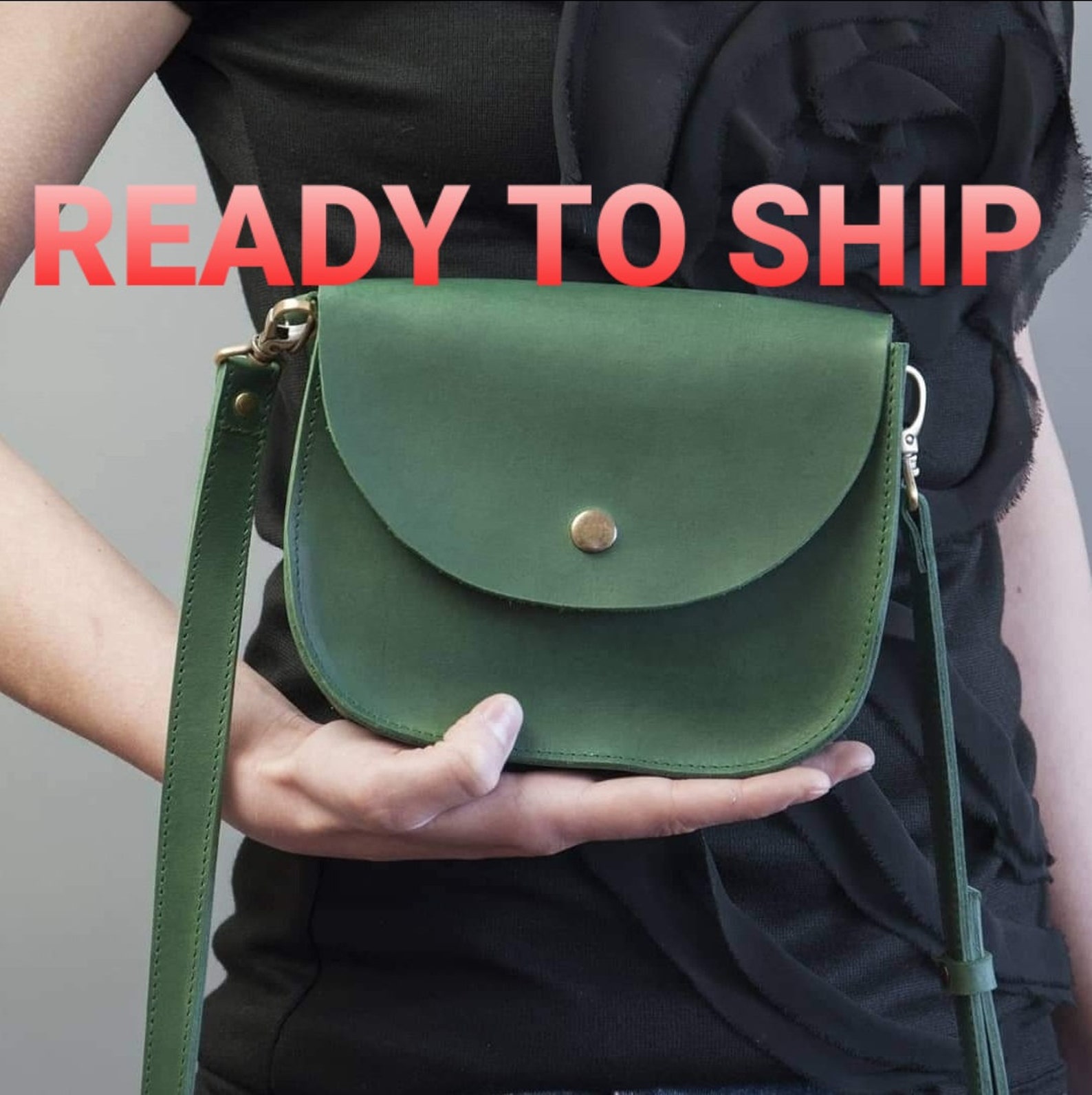 Green Shoulder Bag Natural Leather Bag Crossbody Bag Shoulder Etsy