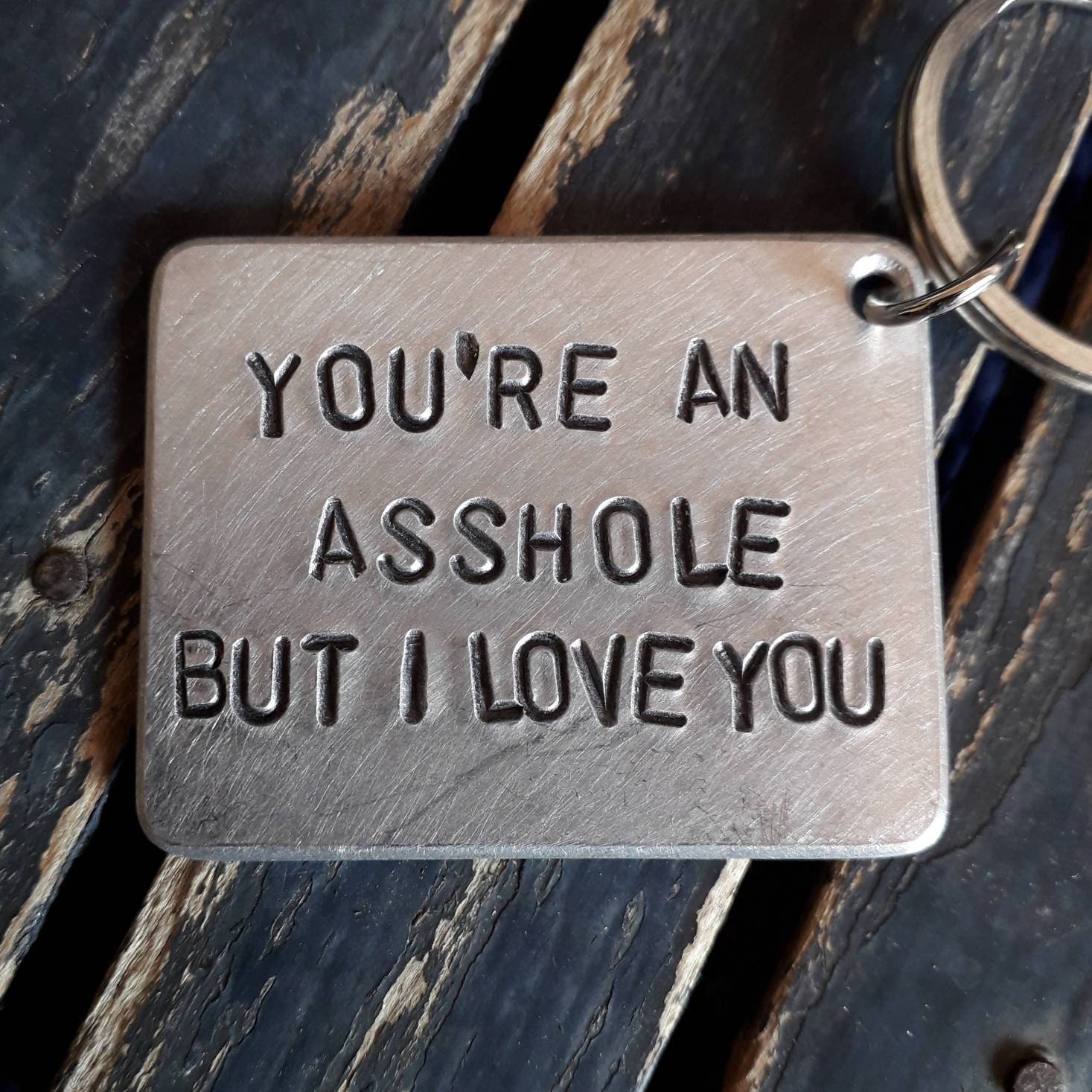 You're An Asshole But I Love You Funny Keychain For Men - Temu