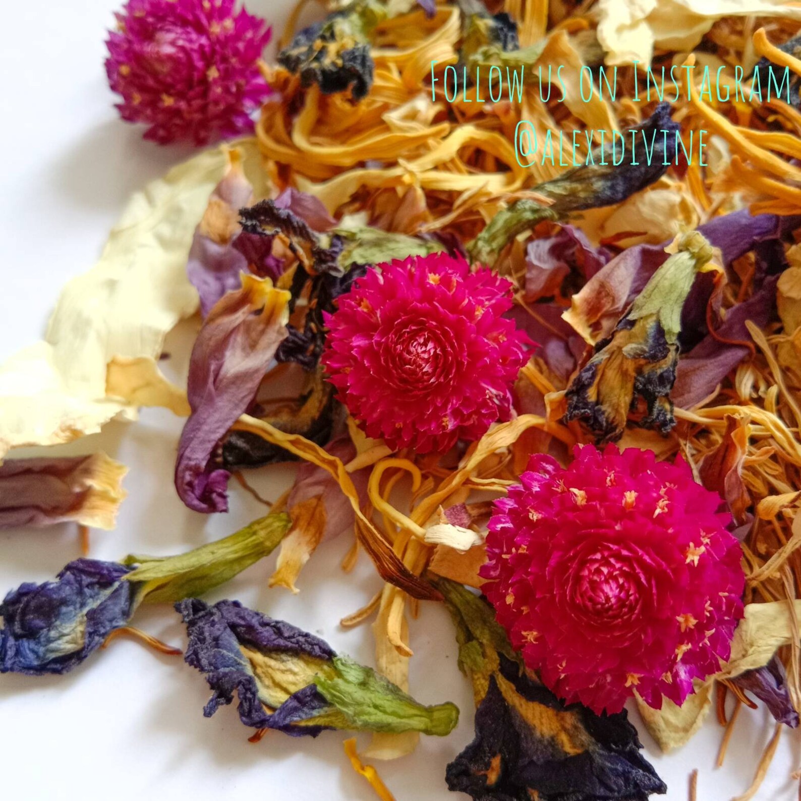 25g 1000g Organic flowers tea Mix dried flowers Lotus Etsy