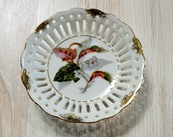 Plato pequeño para bombones, Imperial By Craftsman, porcelana japonesa.