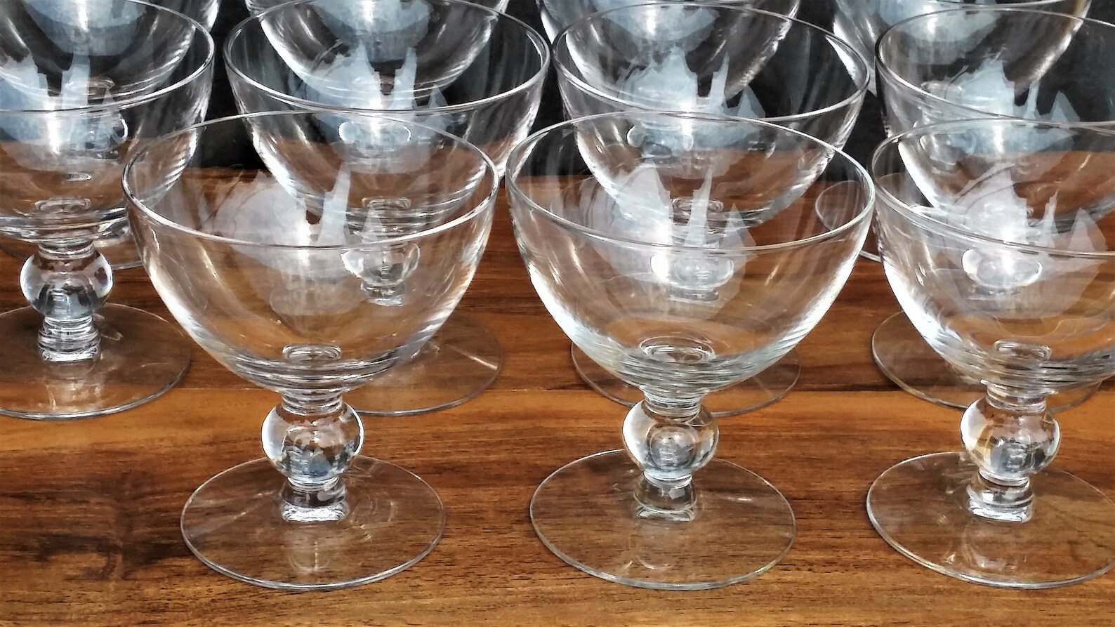 Vintage Daiquiri Glasses Set of 10 6oz Clear Glass Mid Etsy