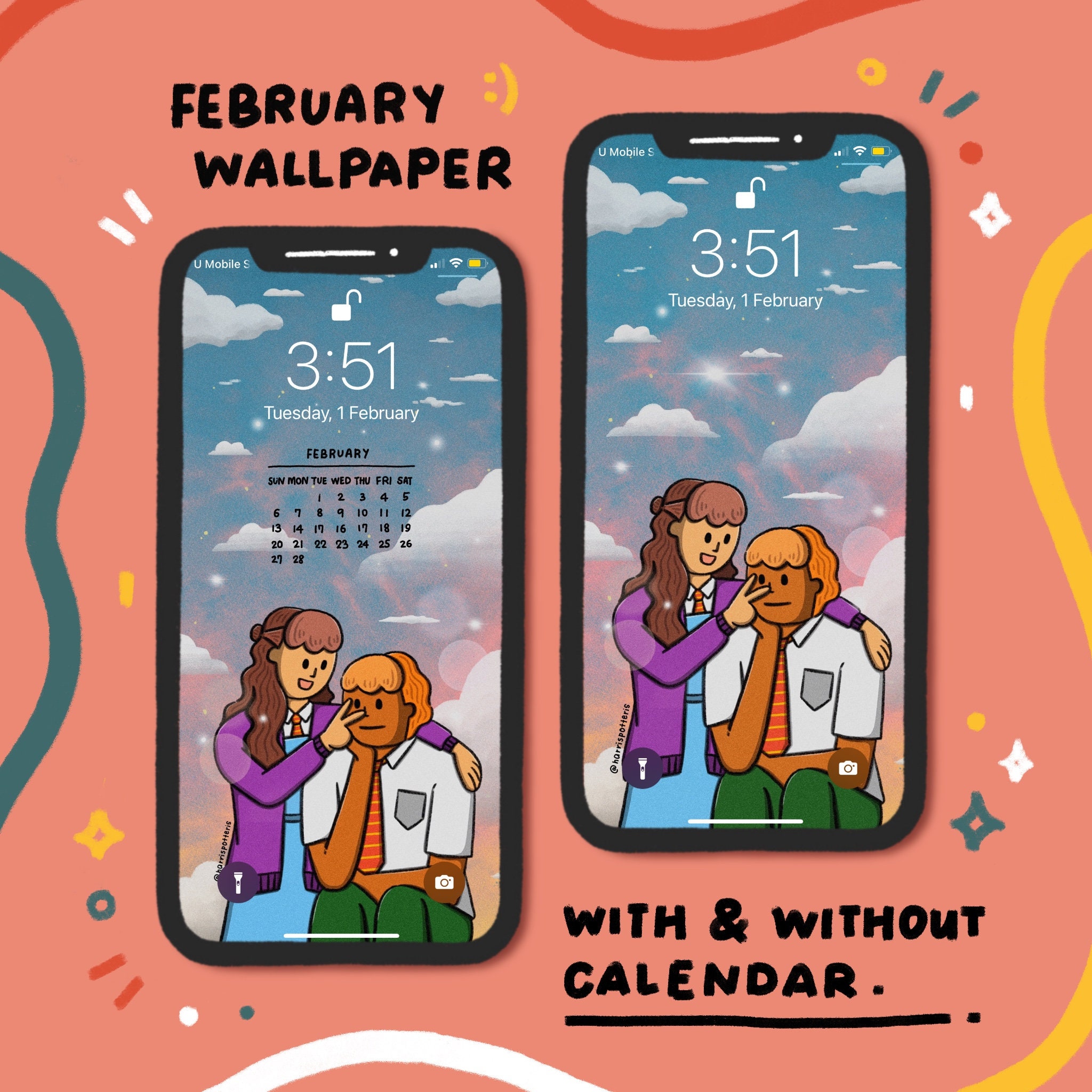 February Wallpaper Iphone Ipad Size Only INSTANT DIGITAL - Etsy February Wallpaper Iphone Ipad Size Only INSTANT DIGITAL - Etsy