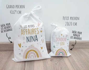 Sac à doudou ou pochon personnalisé / Petits et grands pochons