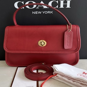 Vintage Coach Geometric Bag - Etsy