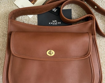 バッグ COACH Vintage TAFT 9980 Shoulder Bag USA NWT Coach Vintage British Tan Taft Shoulder Bag 9980 - Etsy