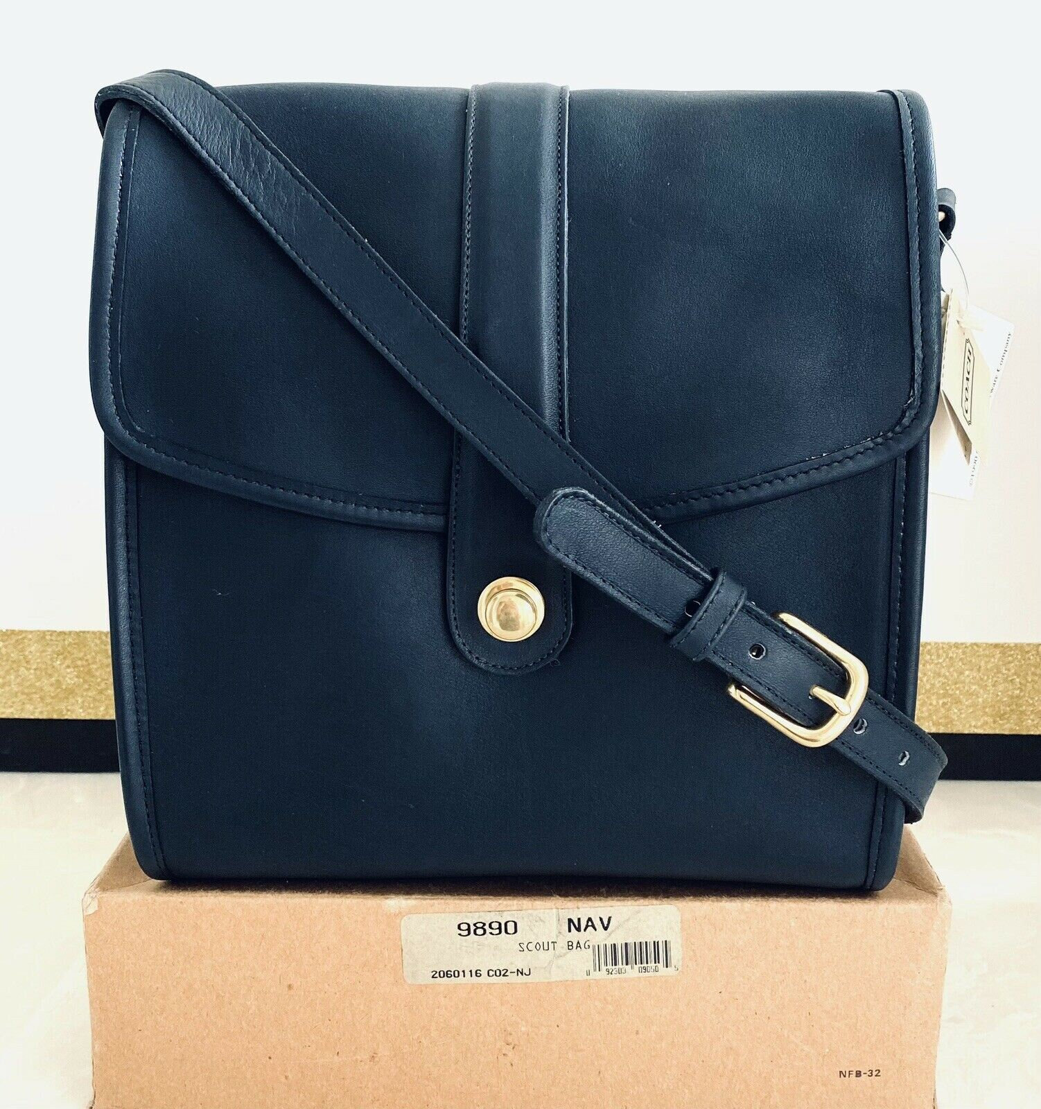 Coach Blue Crossbody Bags