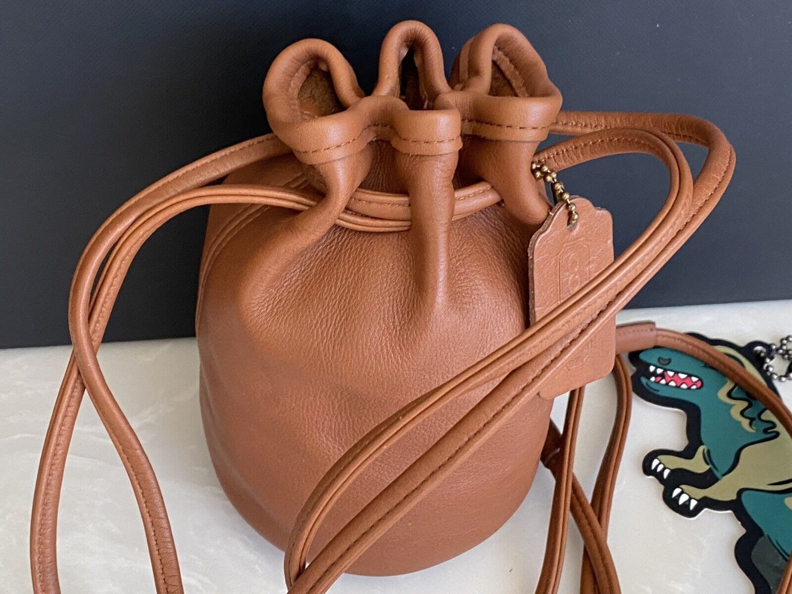 Rare Vintage Coach Littleton Drawstring