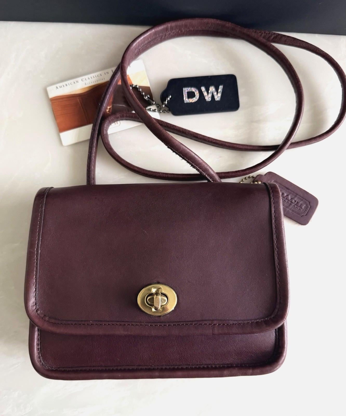 Mini Vintage Coach Bag - Etsy