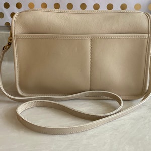 New Coach Vintage Bone Companion Shoulder Bag 80's image 1