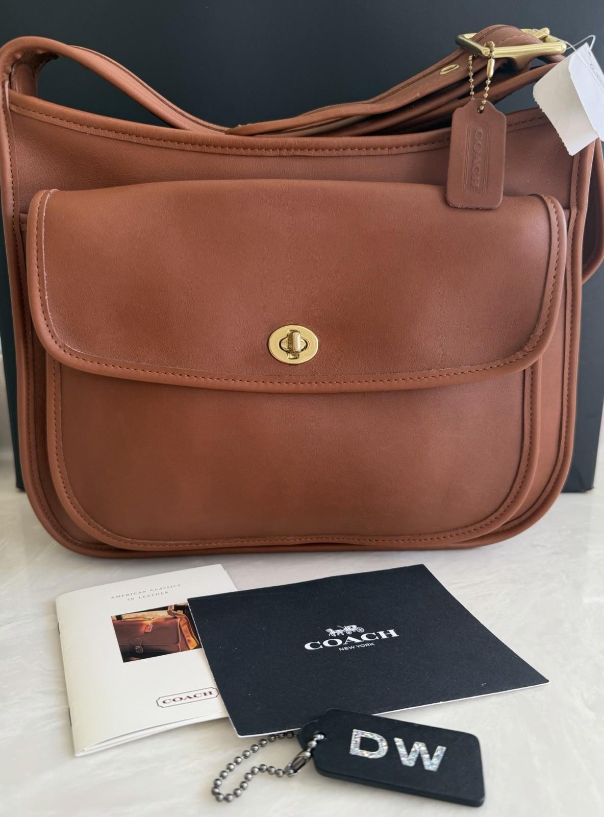NWT Coach Vintage British Tan Taft Shoulder Bag 9980 - Etsy