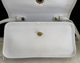 Coach Vintage White (white) Geometric Top Handle Crossbody
