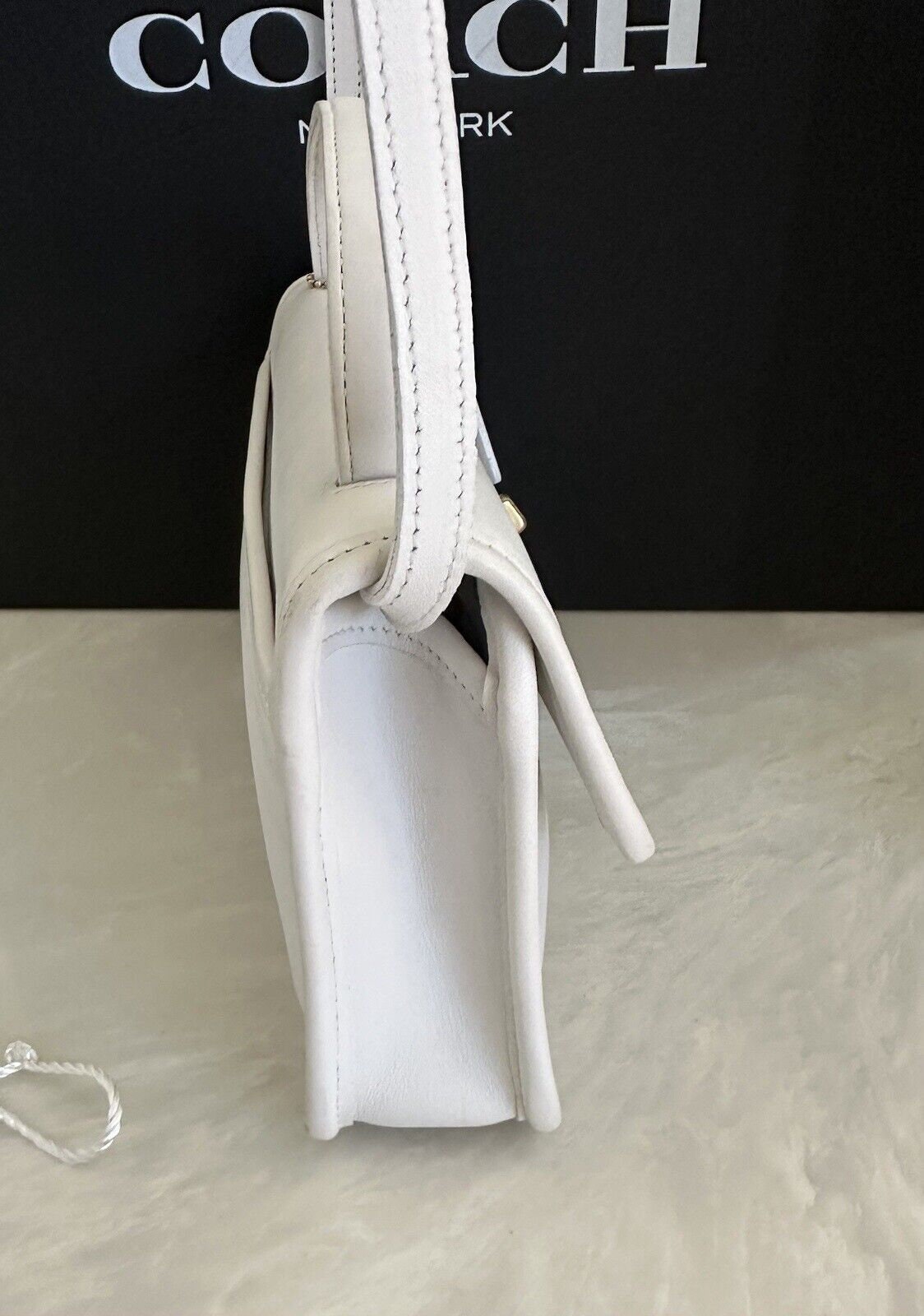 未使用保管品 vintage coach old White 白 2way 未使用保管品 vintage coach old White 白 2way