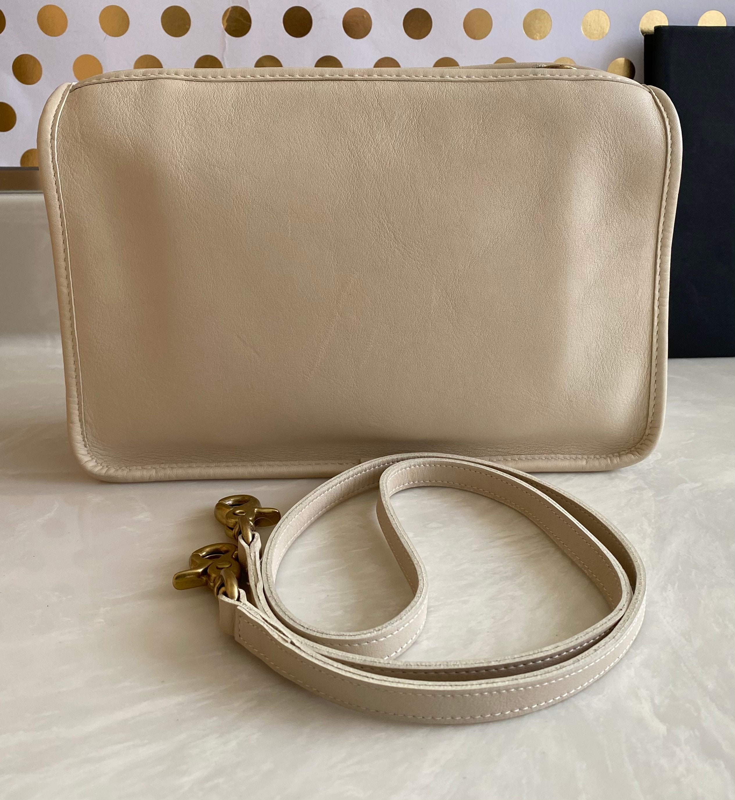 New Coach Vintage Bone Companion Shoulder Bag 80's - Etsy New Coach Vintage Bone Companion Shoulder Bag 80's - Etsy