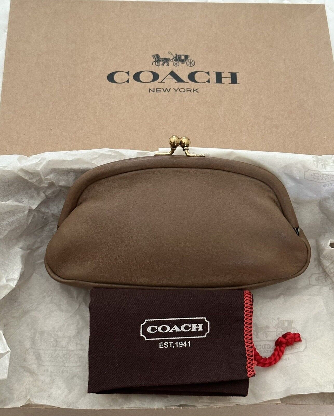 Vintage Coach Shoulder Purse rehab - is she micha or burgundy? Also, c... |  TikTok