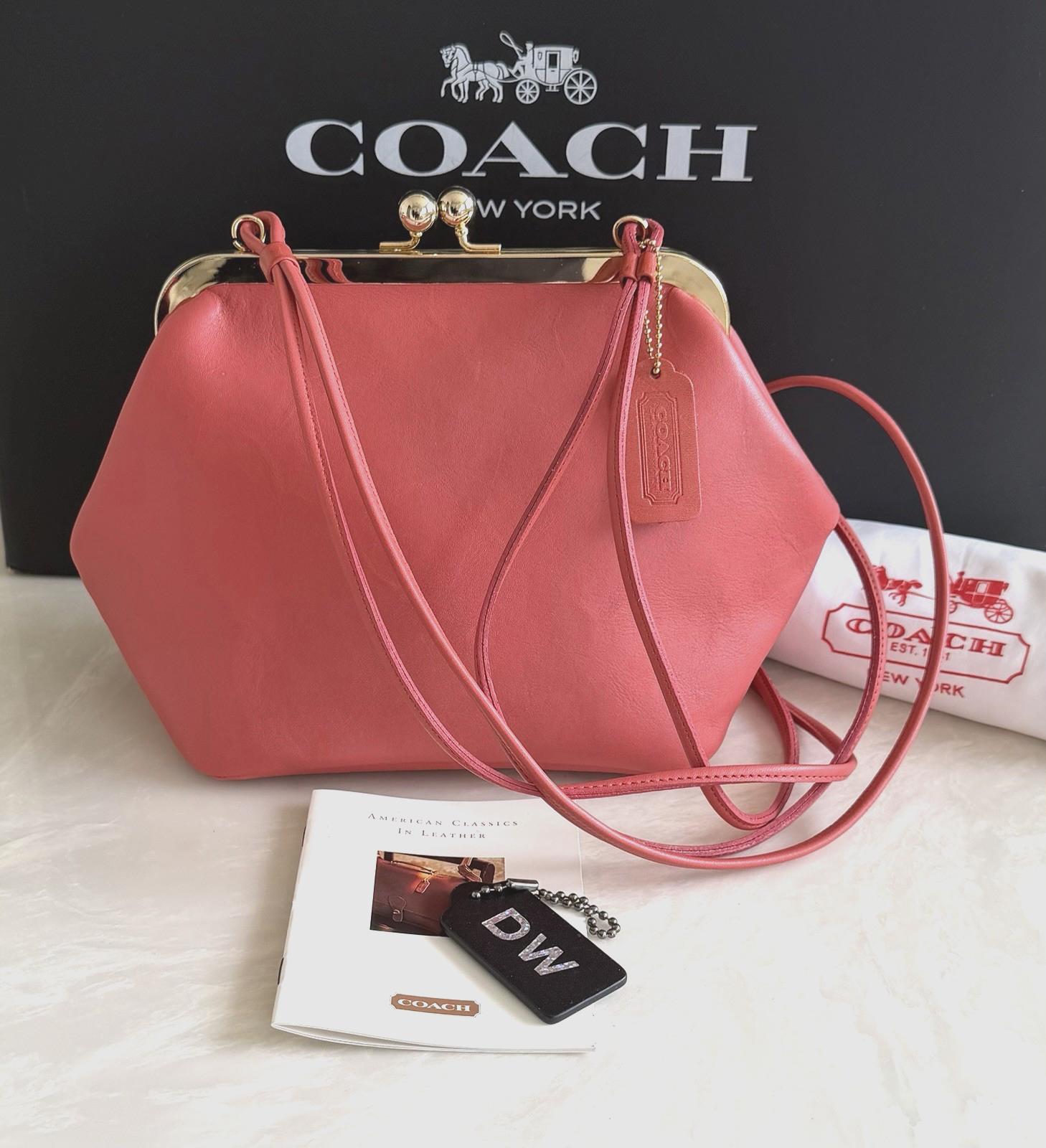Coach Kisslock Bag - Etsy