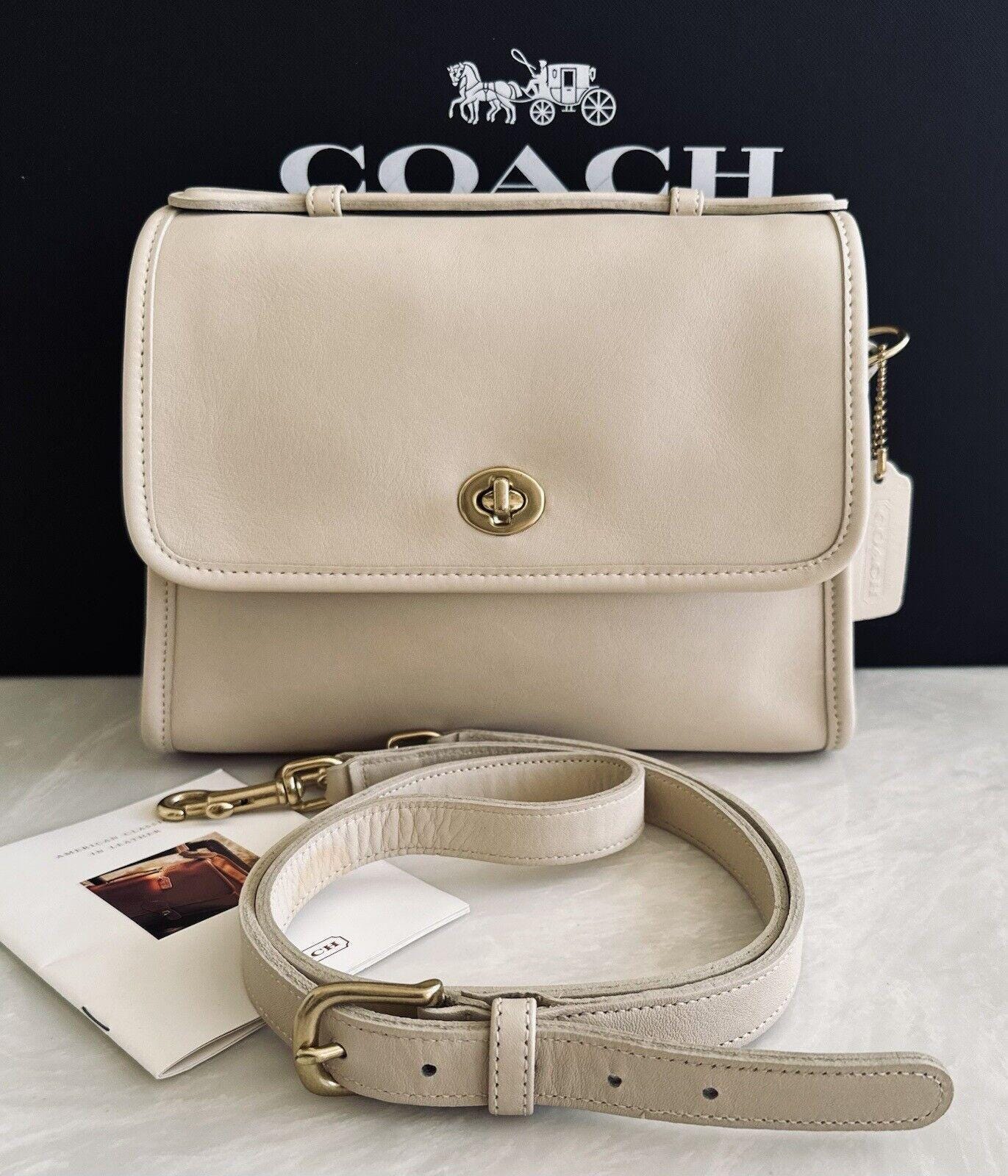 NOS Coach Vintage Bone Court Top Handle Bag 9870 - Etsy