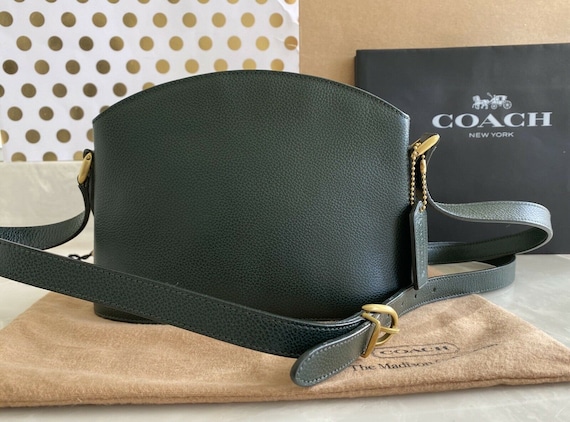 Coach Vintage Madison Chapin Forest Green Crossbod