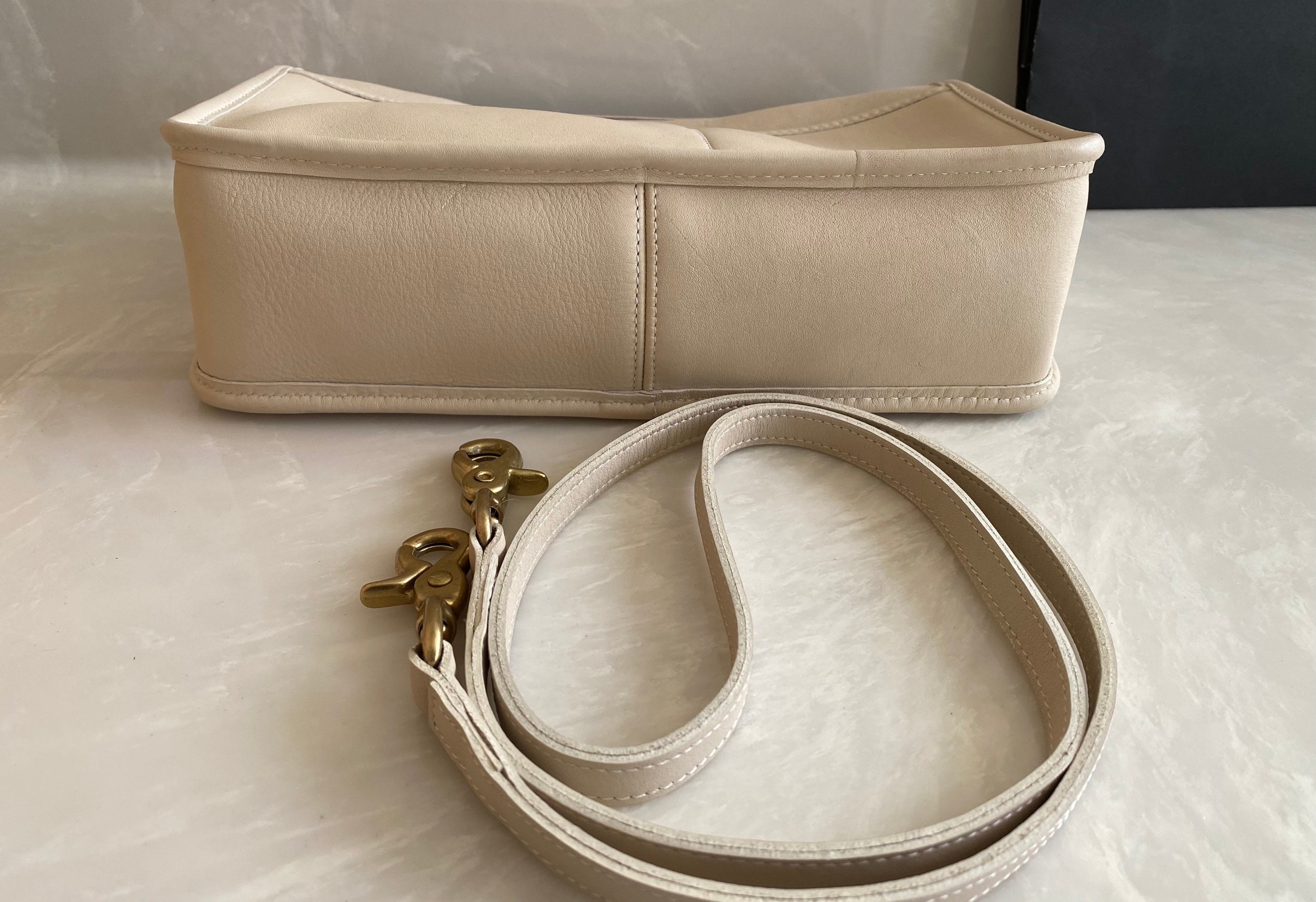 New Coach Vintage Bone Companion Shoulder Bag 80's - Etsy