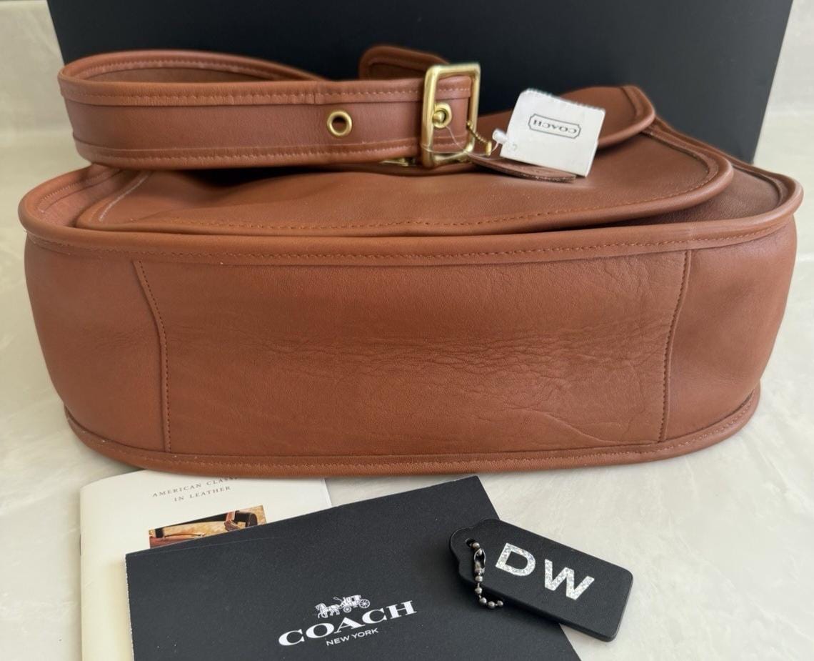 NWT Coach Vintage British Tan Taft Shoulder Bag 9980 - Etsy