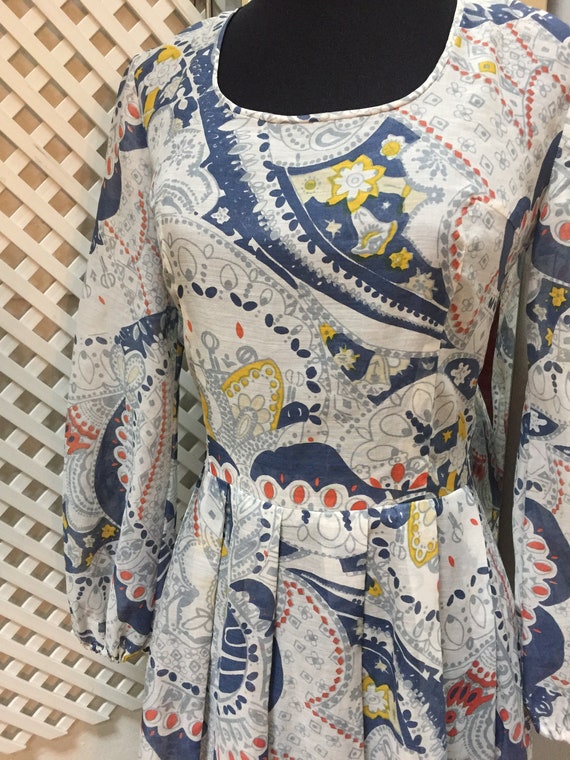 Vintage 60s Psych Dress