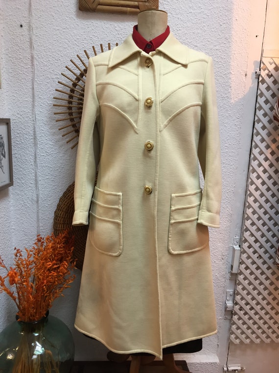 Vintage 60s Sand Coat