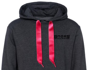 SNORS Hoodies - SATIN Hoodieband PINK - 2 Längen - Kordel für Kapuzen flach