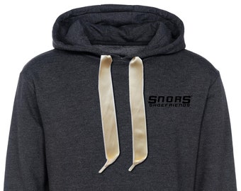 SNORS Hoodies-SATIN Hoodieband CREME-2 lengths-cord for hoods flat