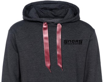 SNORS Hoodies - SATIN Hoodieband ALTROSA - 2 Längen - Kordel für Kapuzen flach