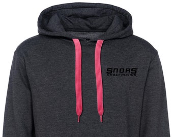 SNORS hoodies-Hoodieband PINK-2 lengths-cord for hoods flat