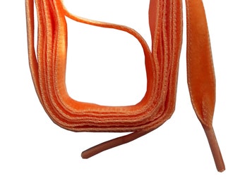 SNORS-SAMT laces-SAMTSENKEL Orange, 2 lengths, about 9 mm
