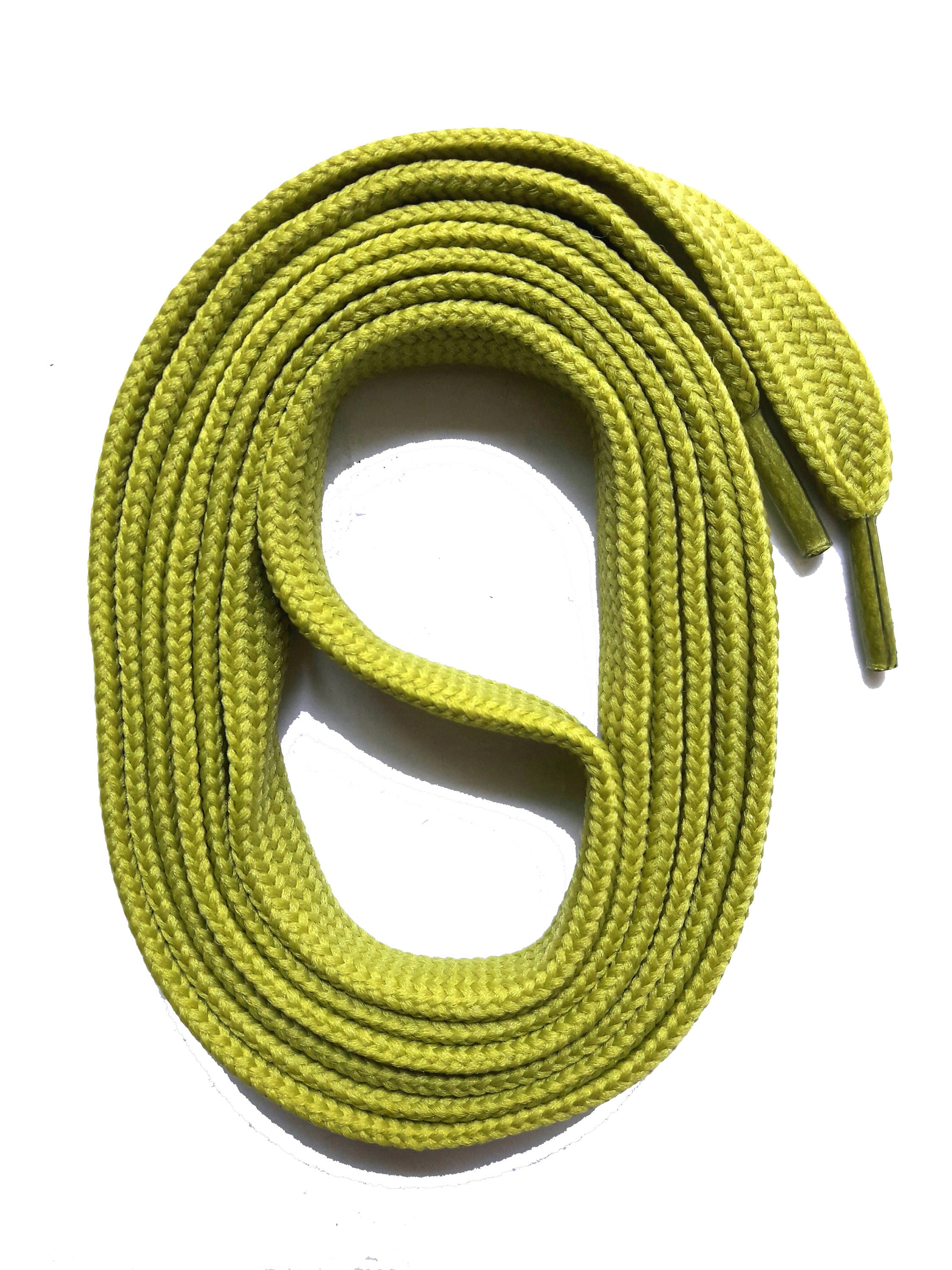 SAFETY OUTDOOR SHOELACES 4 Lengths SNORS shoefriends DARK GREEN / OLIVE