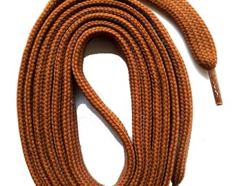 SNORS - Laces - FLACHSENKEL Brown, 10 lengths, 2 widths