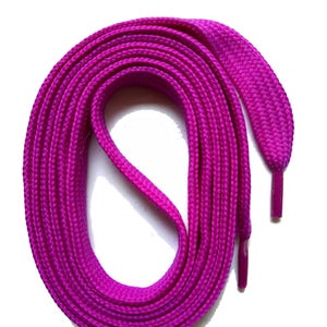 SNORS - Schnürsenkel - FLACHSENKEL Purple, 9 Längen, 2 Breiten