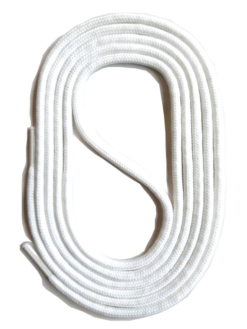 laces about 3 mm integr SNORS Train stabilization 4 lengths round LACES white