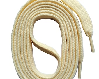 beige boot laces