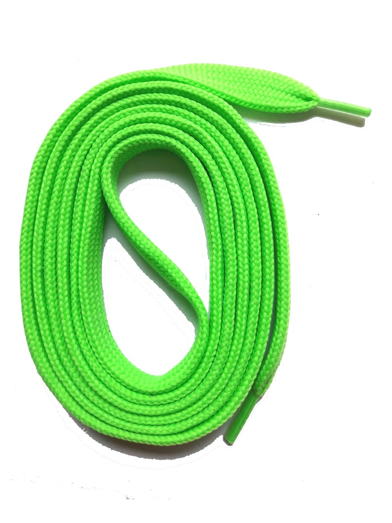 SNORS neon green BANDS for SCHUTZMASKEN 60-90 cm for breathing masks mouthguard washable 3 lengths image 1