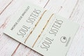 Soul Sisters Morse Code Bracelet Set: Miyuki Beaded Friendship Jewelry product logo