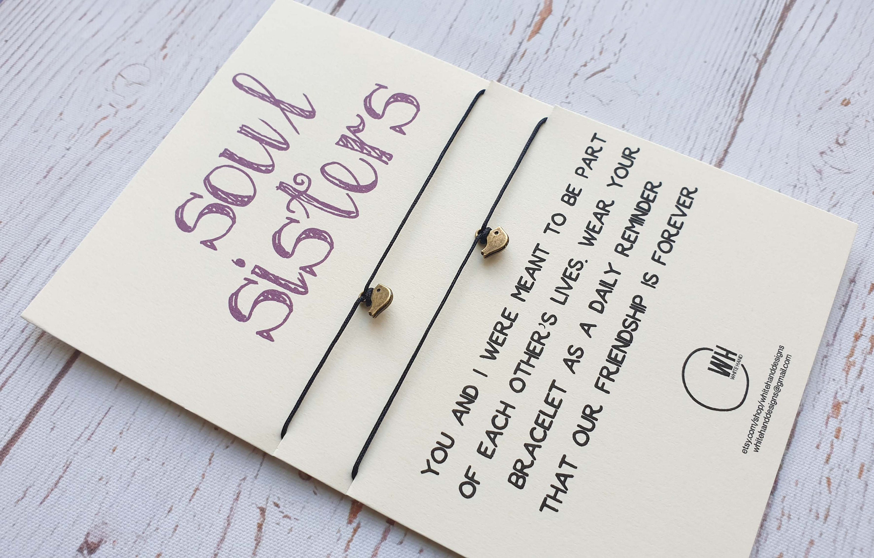 YBISNAIRE Regalo per la migliore amica Bestie Soul Sister, braccialetto con onde d'argento regalo per donna idea regalo dell'amicizia, regalo per le onde della vita che abbiamo attraversato insieme