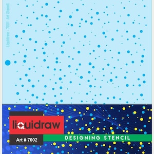 Liquidraw Design Stencils voor Ambachten, Gelaagde Stencils Scrapbooking Vormen Patroon Rotsen Schilderen Brief Stencil Sjabloon