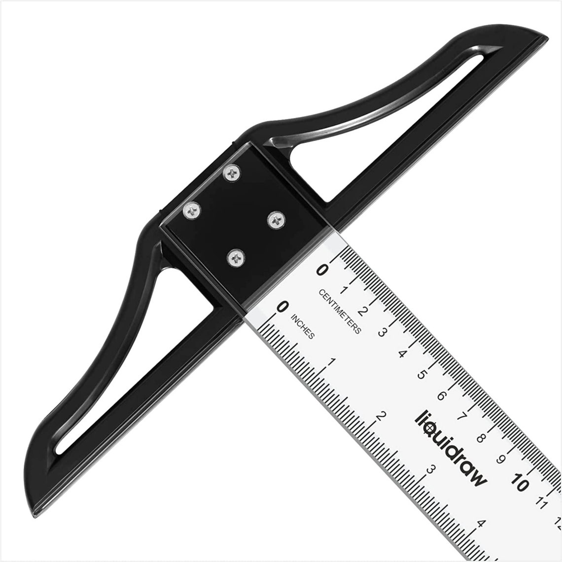 Liquidraw T Square Ruler 60cm 24 Inches Acrylic T-square Shape Ruler ...