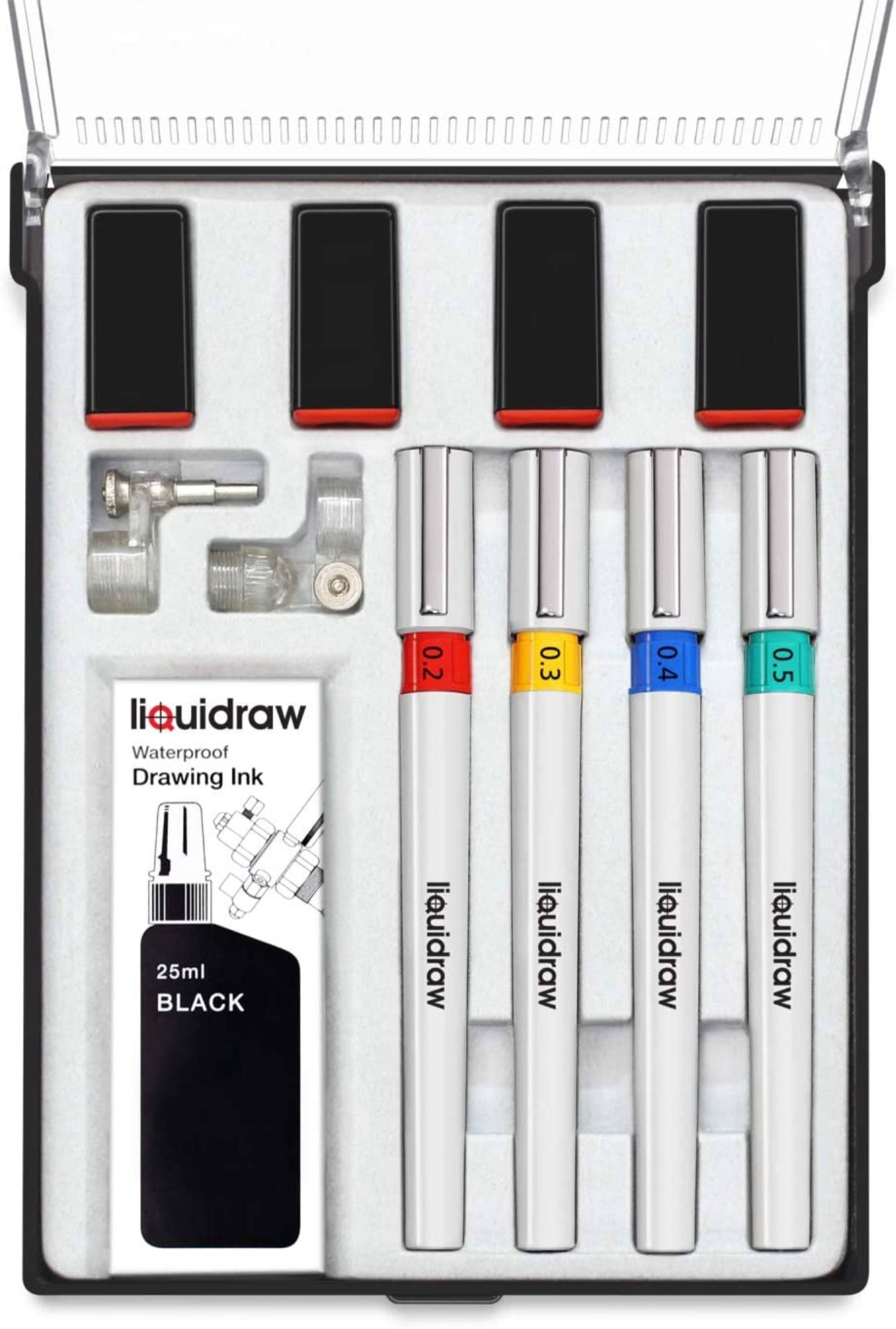  Liquidraw Acrylic Inks For Artists Set Of 10 Ink Set 35ml  Professional For Painting