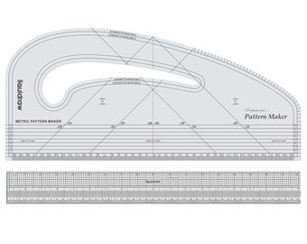 Pattern Grading, Ruler Set, Pattern Grading Rules. - Etsy Canada