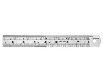 150 mm Stainless Steel Ruler Engineers Depth Gauge Metric & Imperial 6 Ruler 150 mm Stainless Steel Ruler Engineers Depth Gauge Metric & Imperial 6 Ruler
