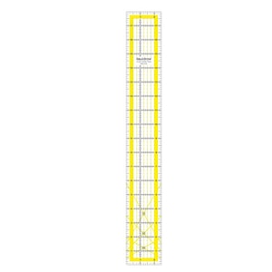 Liquidraw Quilting Ruler 2.5"x 18" Acrylic Imperial Patchwork Rectangle Template