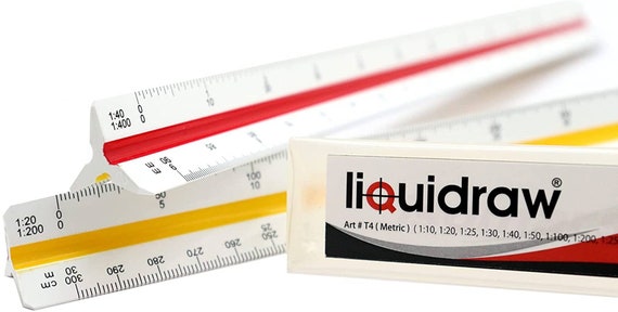 How To Use An Architectural Scale Ruler (Metric) 