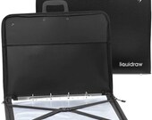 Liquidraw A2 Art Portfolio Case With 10 Sleeves Shoulder Strap
