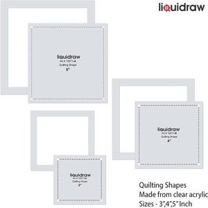 PATCHWORK QUILTING TEMPLATE Pp Stencils Rulers Acrylic Templates £9.15