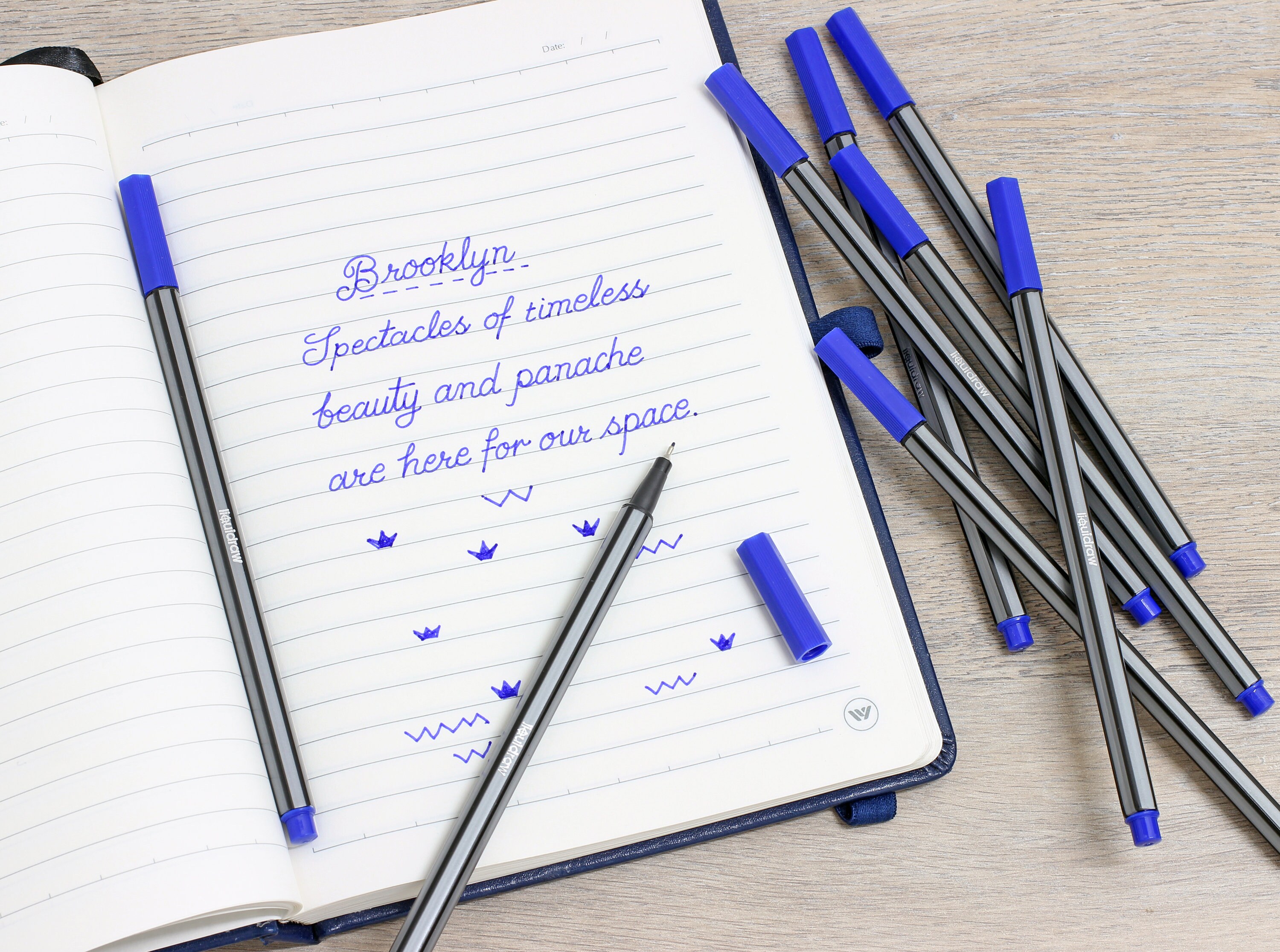 Australian Shepherd Penne A Sfera Inchiostro Blu Penna A Sfera - Foto 3